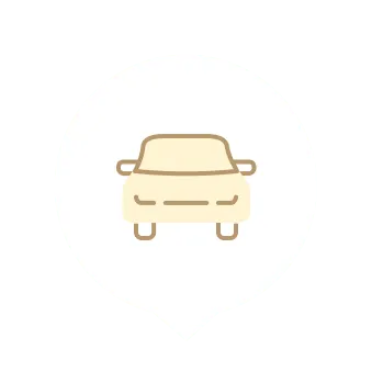 お車でお越しの方