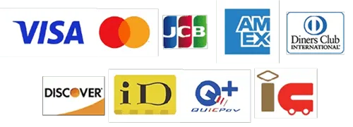 各種お支払い方法のアイコン