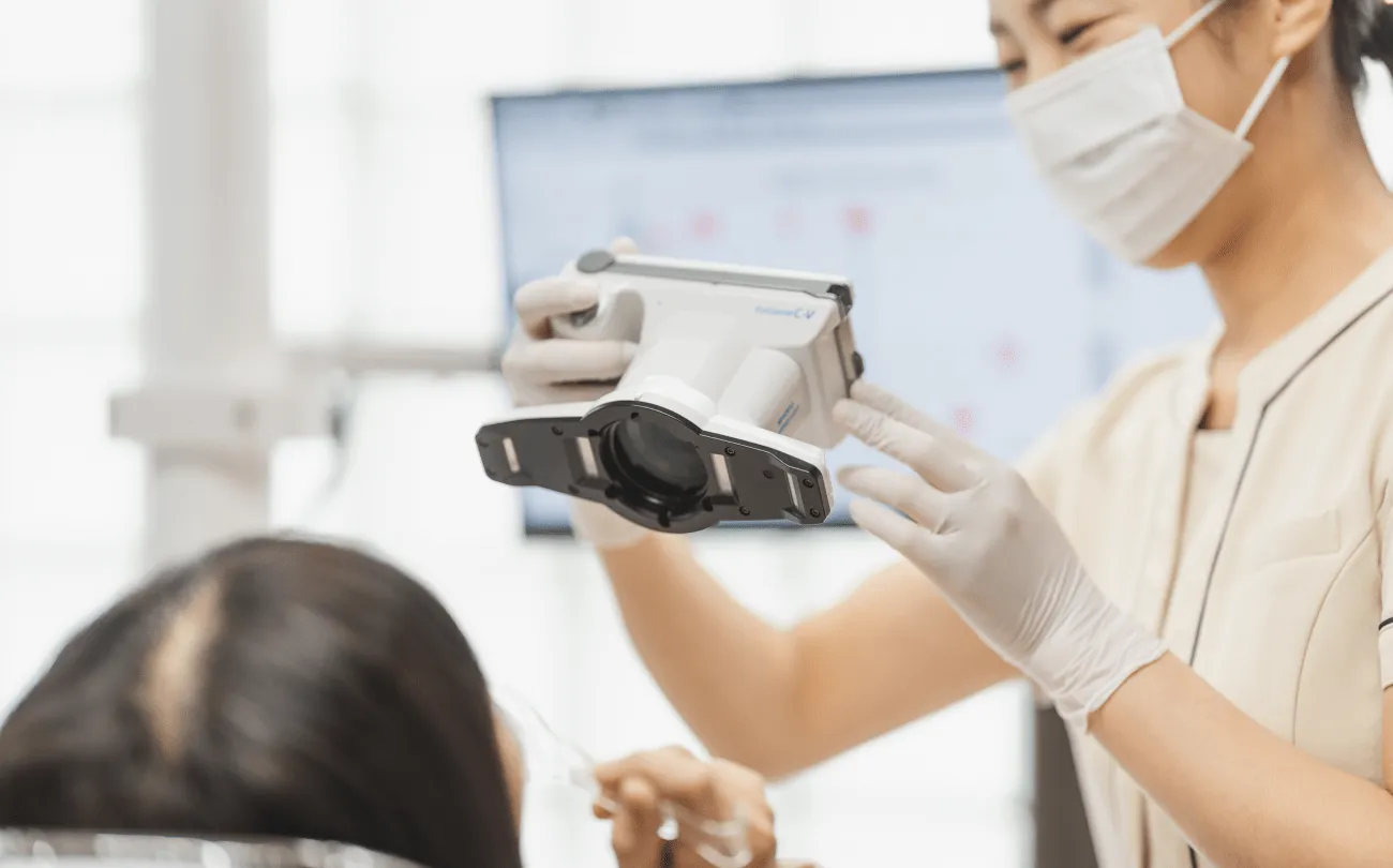 口腔内写真撮影