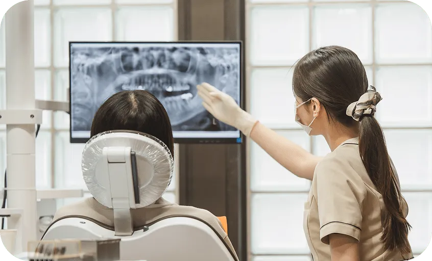 丁寧な説明と確認