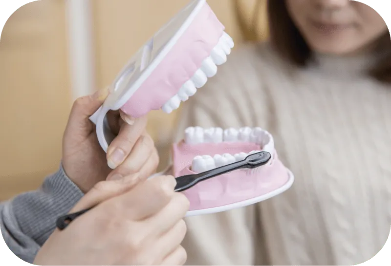 患者さん、介護者への指導