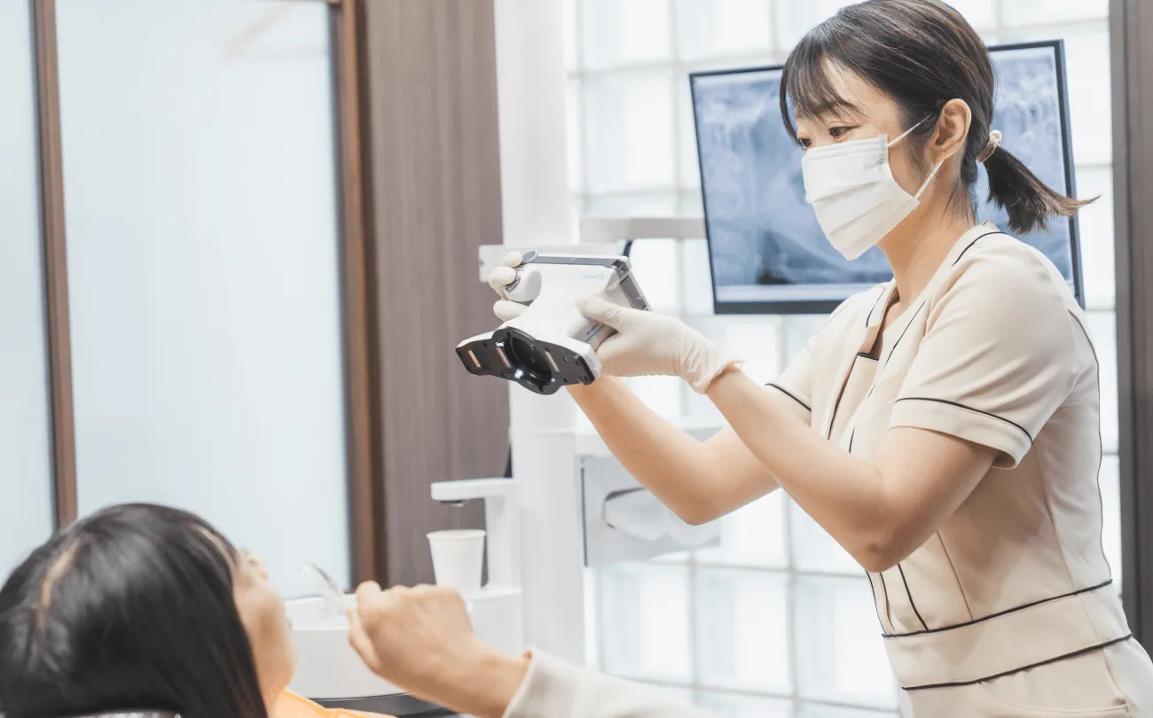 口腔内写真撮影